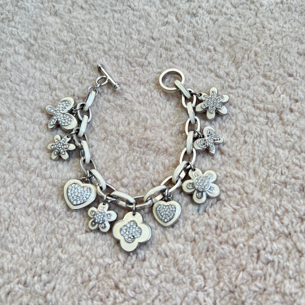 Brand New Lauren G Adams Eau Charm Bracelet